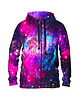 bluza z kapturem damska Damska Bluza Expres Zamek DR.CROW Galaktyka