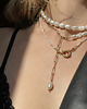 chokery Choker z Dużych Pereł