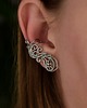 nausznice Nausznica  ażurowa na ucho wire wrapping