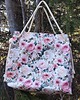 torby na ramię Torebka bucket bag na La ty o że sznurkami z zamkiem