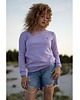 bluza bez kaptura damska Bluza Basic Lilac