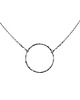 chokery Srebrny naszyjnik choker CIRCLE OF LIFE