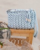 torby na ramię Torebka pleciona z grubego sznurka Pillow Bag  - mgiełka