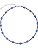 chokery Naszyjnik mix Lapis Lazuli x Hematyt - Srebrne
