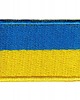 naszywki na ubrania Naszywka naprasowanka FLAGA UKRAINY termoprzylepna haft 4,7x3,2cm