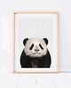 obrazy i plakaty do pokoju dziecięcego Plakat Panda - Plakat do pokoju dziecka