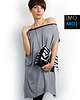 sukienki midi damskie Tunika/ Bluzka/Sukienka Oversize BASIC