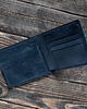portfele męskie No.16 / Skórzany portfel na karty oraz banknoty: Maya Black/Slam Nero