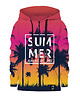 bluzy dla dziewczynki Bluza Zamek Dziewczynka DR.CROW Sunset