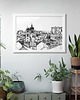 grafiki i ilustracje Dubrownik 40x50