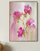 obrazy Akwarela Kwiaty oryginalny obraz A5 21x15 cm