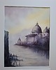 obrazy Obraz akwarelowy "Wenecja II/2026" oprawiony w passe-partout 40x50 cm