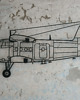 Ozdoby na ścianę Samolot wielozadaniowy An-2 metalowa ozdoba na ścianę 3D