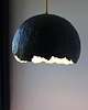 lampy wiszące Lampa wisząca szara półkula 011 Maluna