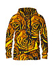 bluzy męskie Męska Bluza Expres Zamek DR.CROW Gold Roses