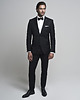 marynarki męskie garnitur baia czarny slim fit