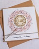 kartki scrapbooking Kartka z życzeniami : I Komunia Święta : kwiatuszki IHS