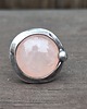 pierścionki - różne Różowy kwarc - pierścionek regulowany