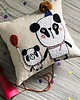poduszki plecione Poduszka Panda