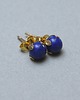kolczyki z kamieniami Dots - Lapis lazuli vol. 2 - sztyfty