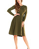 sukienki mini damskie Sukienka N034 khaki