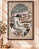 plakaty Plakat kolaż  Pejzaż z Zimą  Fine Art gicl