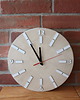 zegary Zegar ścienny - duży rozmiar 35cm - biały