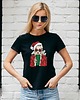 t-shirt damskie Koszulka damska organiczna Christmas Girl