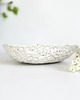 miski i misy Ceramiczna miska M - lniana biel