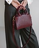 torby na ramię GLAM BAG - skórzana torebka - brąz orzechowy