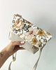 torby na ramię Mini Torebka L E A Sand Vintage Flowers - mała torebka sztruks/velvet