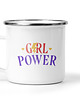 kubki Kubek metalowy z nadrukiem Girl Power Dla Niej 1
