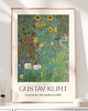 plakaty PLAKAT Gustav Klimt, łąka kwiatowa obraz