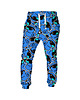 spodnie dresowe damskie DR.CROW Spodnie Fullprint Kaczki Blue