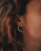 kolczyki srebrne Pearl empty / silver earrings