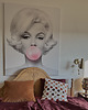 obrazy Marilyn Monroe with bubble gum - dekoracja