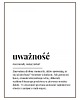 plakaty Plakat Definicja: Uważność