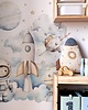 naklejki ścienne do pokoju dziecka Space Adventure - Kosmos, Naklejki Na Ścianę Dla Dzieci - Zestaw 1
