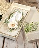 kartki scrapbooking Kartka na ślub /rustykalna