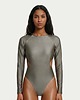 stroje kąpielowe i kostiumy kąpielowe damskie Temara Swim & Surf Suit  Golden Olive Kostium jednoczęściowy