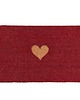 wycieraczki pod drzwi Wycieraczka wejściowa, kokosowa, serce, 45x75 cm