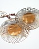 kolczyki wire wrapping Alloys Collection /rose gold/ vol. 2  kolczki
