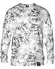 bluza bez kaptura damska Bluza Bez Kaptura Damska DR.CROW Peonies White