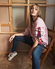 bluza bez kaptura damska CRIMSON bluza light pink
