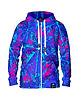 bluzy męskie Męska Bluza Expres Zamek DR.CROW Neon Palms
