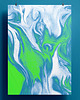 grafiki i ilustracje Plakat - abstrakcja - Abstract Green - 30x40