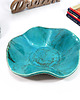 miski i misy Turkusowa misa dekoracyjna lub do serwowania - morska fala