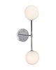kinkiety Podłużna lampa ścienna Sigma 2