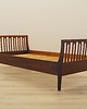 łóżka Łóżko palisandrowe, duński design, lata 70, produkcja: Illums Bolighus