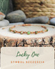 bransoletki z kamieni naturalnych Bransoletka Lucky One z unakitem